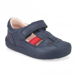 BOY Start-rite Casual Shoes^BUMBLE NAVY LEAT BOYS SHOE