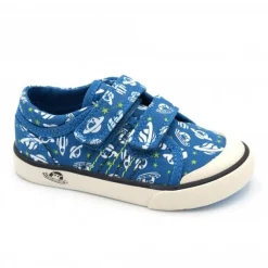 BOY Start-rite Casual Shoes^COSMIC BLUE SPACE BOY'S CANVAS SHOE