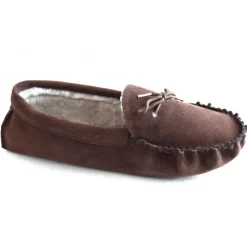 Draper Slippers^MAINE MENS MOCCASIN STYLE SLIPPER
