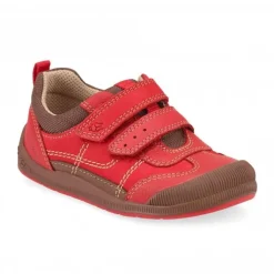 BOY Start-rite Casual Shoes^TICKLE RED NUBUC BOYS SHOE